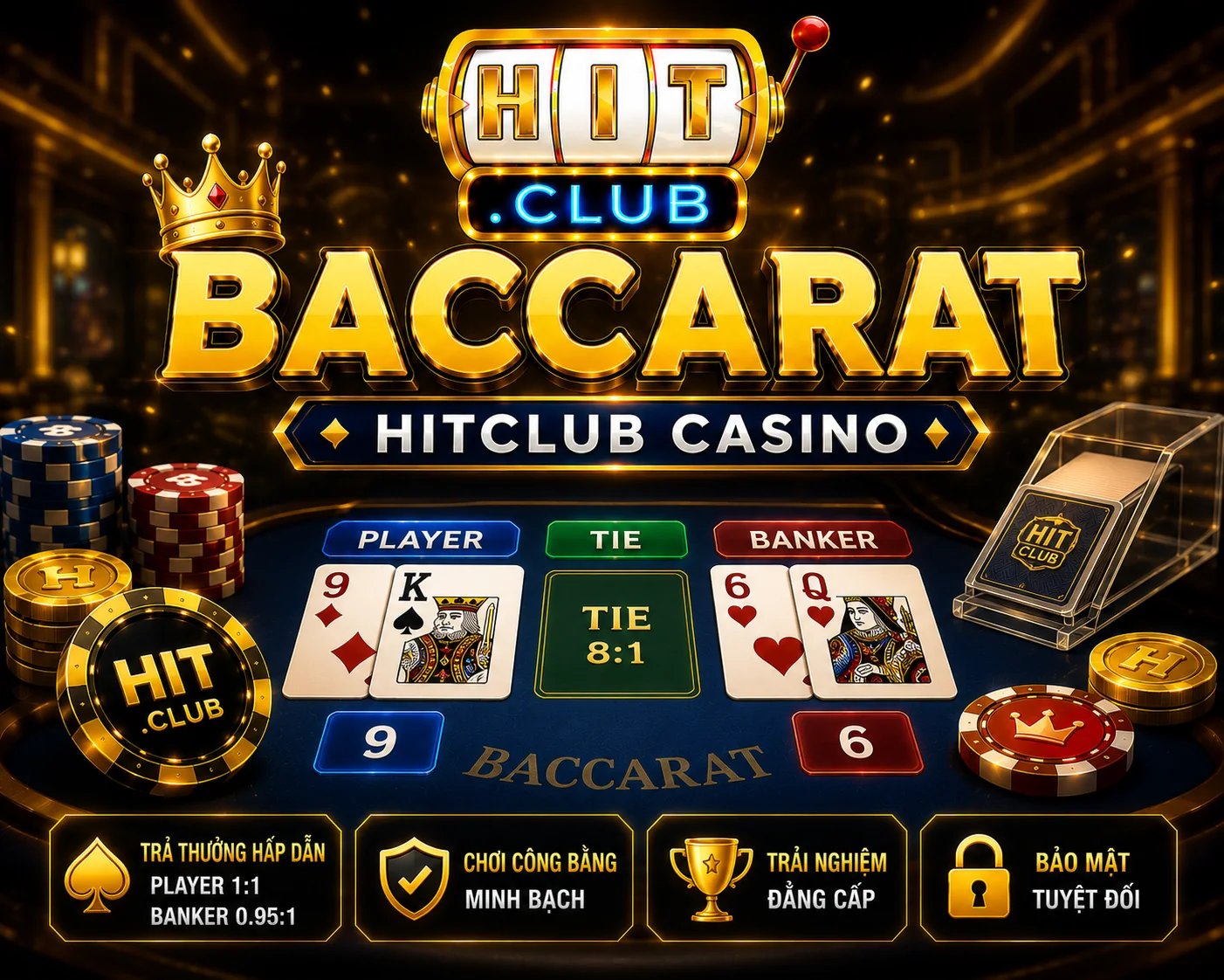 Game Baccarat Casino tại Hit Club
